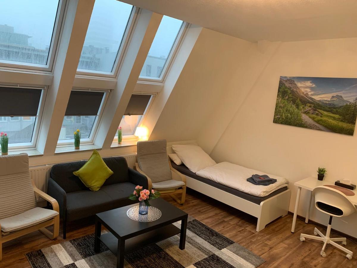 Cityapartment Platinum-Zentrum Mit Parkplatz Bielefeld Exterior foto